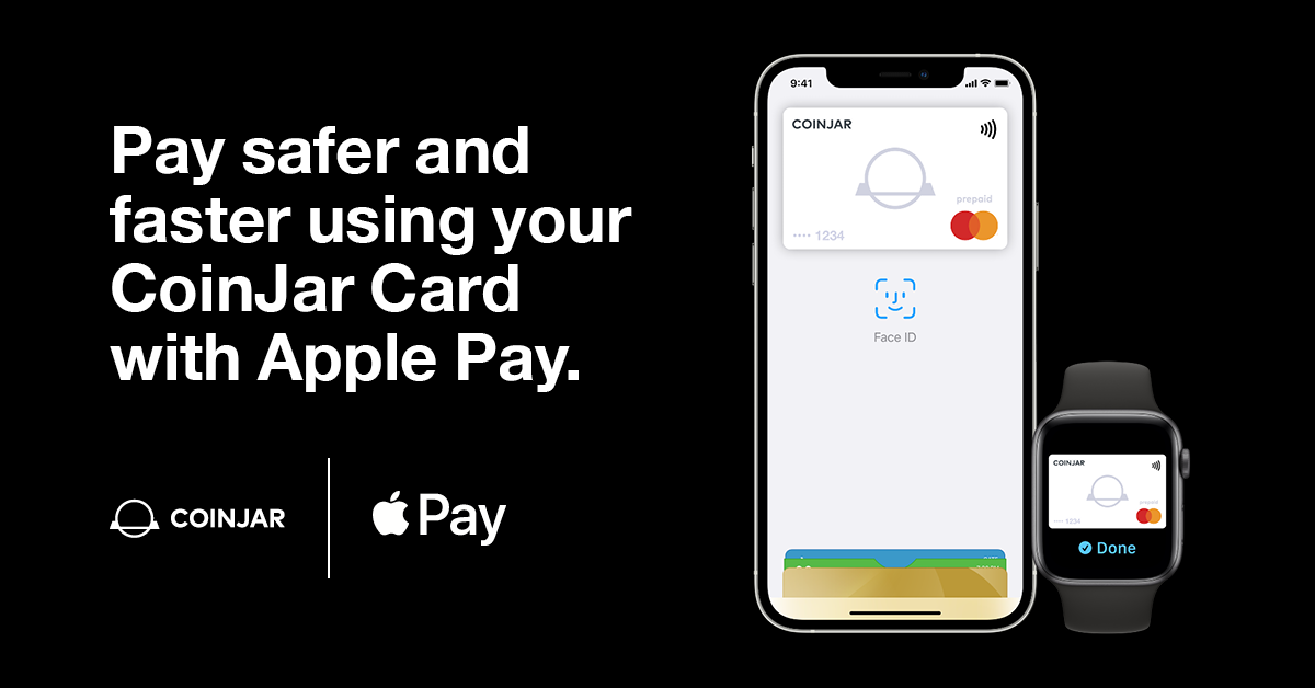 Apple Pay Is Now Available With Coinjar Card
