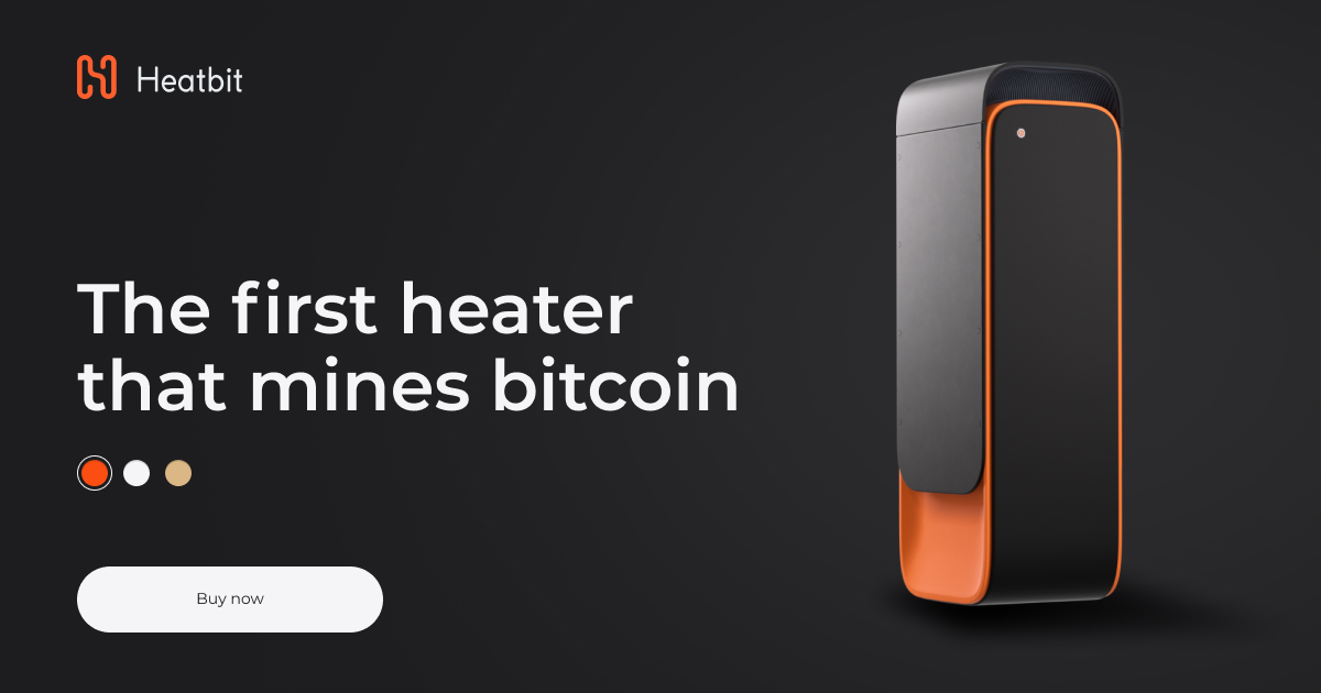 Heatbit Mini Keeps You Warm Your Air Clean And Your Wallet Full By Power Of Bitcoin Mining