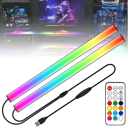 Willed 2 In 1 Under Monitor Light Bar Gaming Lights
