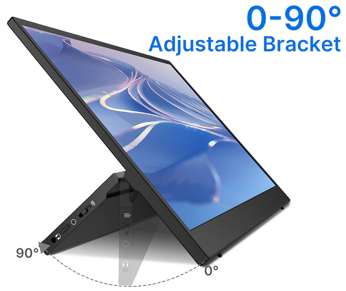 11inch To 17inch Portable Monitor Fhd 1080p Ips Lcd Display