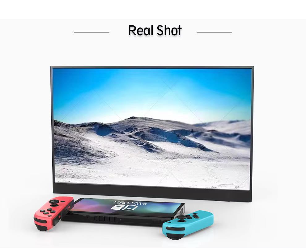 17.3 Inch Touch Portable Monitor: FHD 1080P IPS LCD Display