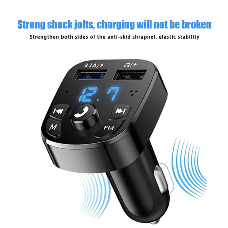 Car Bluetooth MP3 Player with Single Port Fast Charging