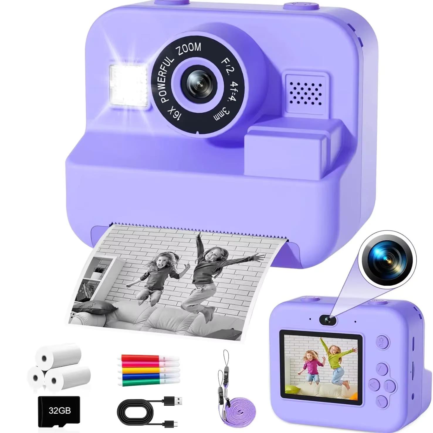 Childrens Instant Print Digital Camera