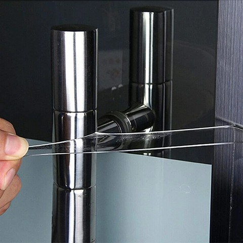 Double Side Tape Feature Waterproof Reusable Adhesive Transparent Glue