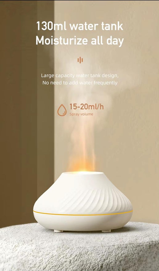 Flame Aromatherapy Humidifier Nordic Desktop Home Style