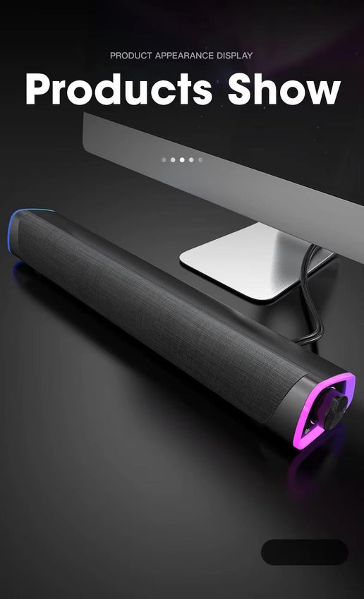 Immerse Yourself in 3D Sound: The 4D Computer Speaker Bar