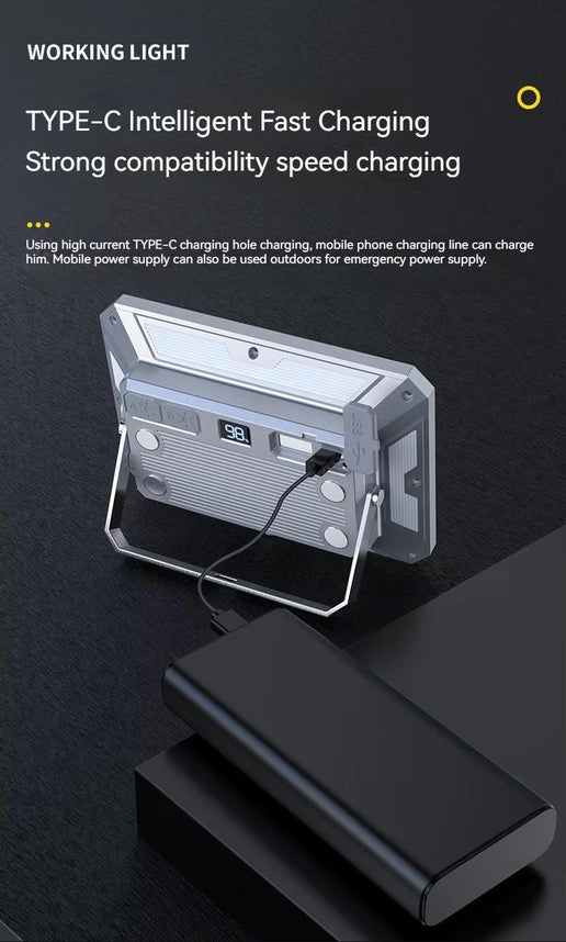 LED Camping Tent Light Rechargeable Search Light