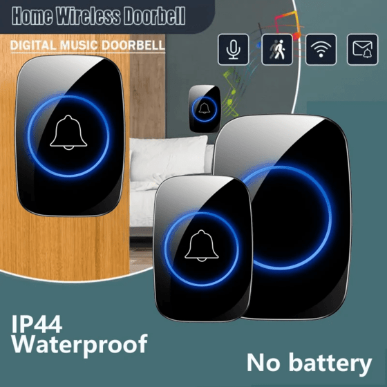 LED wireless doorbell light for your home By EMASTIFF