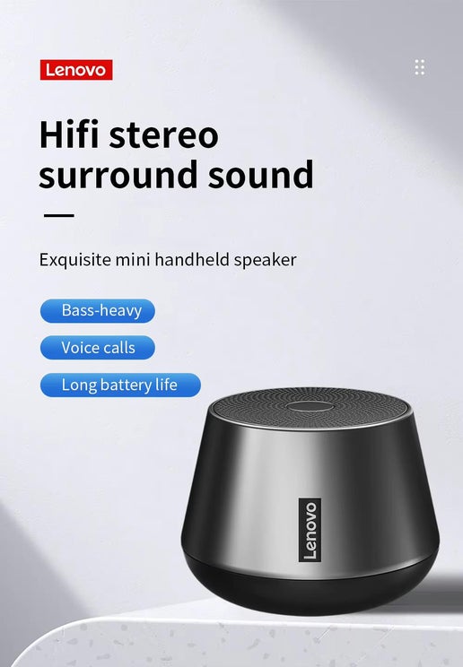 Lenovo K3 Pro Bluetooth Outdoor Portable Wireless Speaker