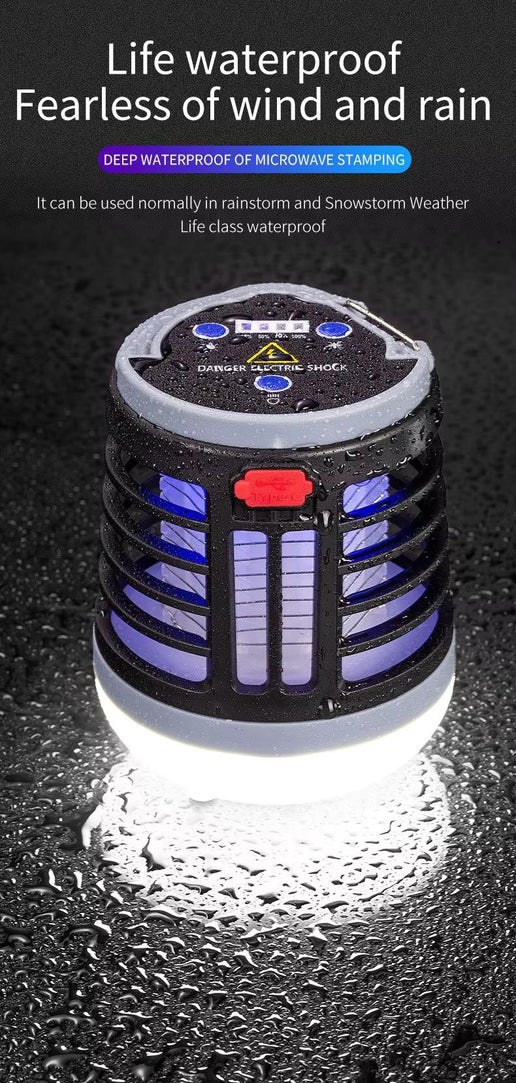 Mosquito Repellent Light Outdoor Rainproof Killer Lamp