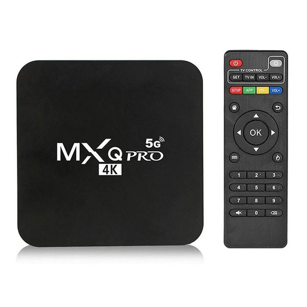 MXQ PRO Smart TV Box Android 11.1 4K RK3128 Media Player 1GB 8GB With 2.4G Wifi Quad-Core Multimedia Player Set Top Box