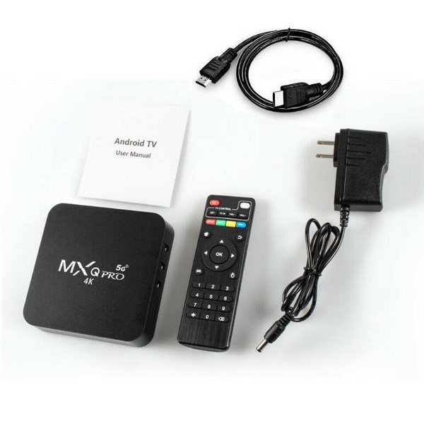 MXQ PRO Smart TV Box Android 11.1 4K RK3128 Media Player 1GB 8GB With 2.4G Wifi Quad-Core Multimedia Player Set Top Box