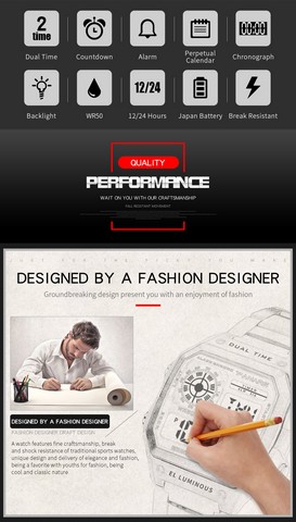 PANARS Top Brand Luxury Mens Watches