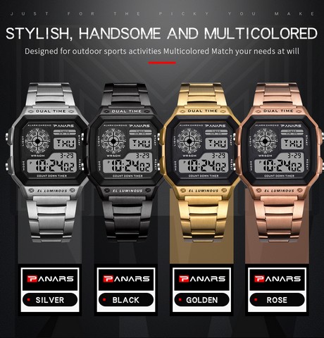 PANARS Top Brand Luxury Mens Watches