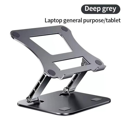 Phone and Tablet Stand: Adjustable Aluminum Alloy Laptop Stand