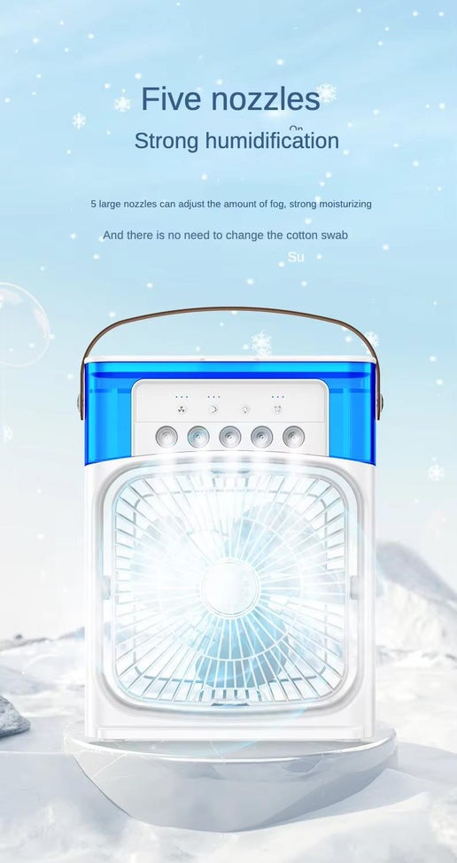 Portable Humidifier Fan Air Conditioner Compact Cooling Solution