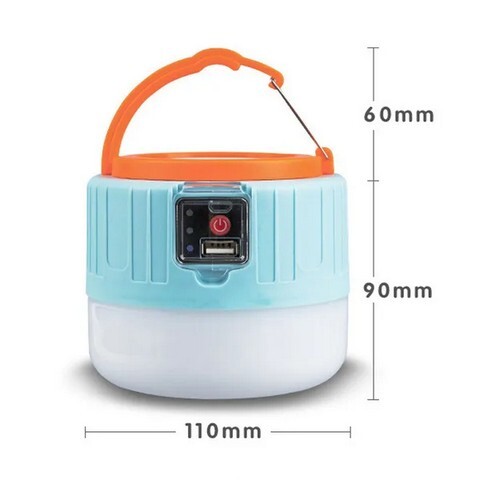 USB Rechargeable Multi Core LED Solar Light Camping Tent
