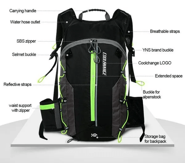 Waterproof Men Travel Backpack Casual Hiking Cycling Outdoor Rucksack Unti-theft Sports Climbing Backpack