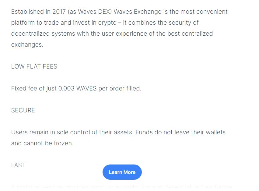 Waves.Exchange