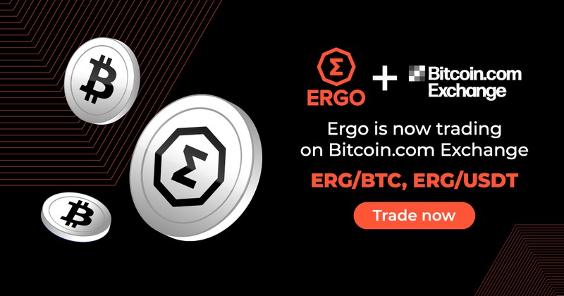 ERGO is an innovative blockchain project available in bitcoin exchange