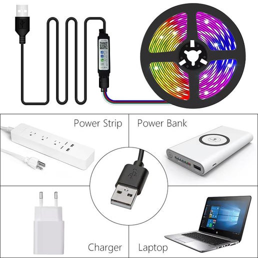WIFI 5050 RGB Bluetooth LED Strip Lights