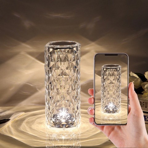 Crystal Color Changing Lights USB Charging 1800mah Lithium