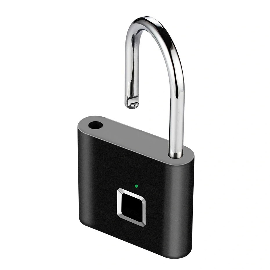 O11 Smart Bio Metric Padlock Ip67 Waterproof Instant Unlock No Keys No Codes No Hassle
