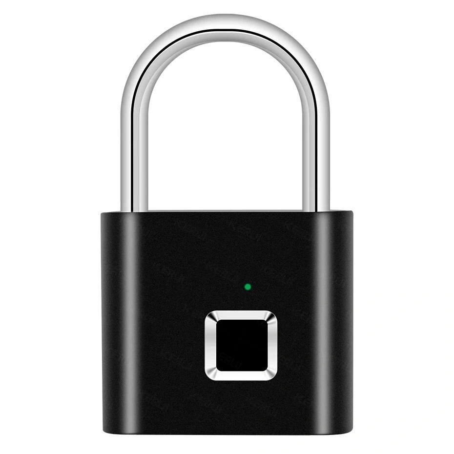 O11 Smart Bio Metric Padlock Ip67 Waterproof Instant Unlock No Keys No Codes No Hassle