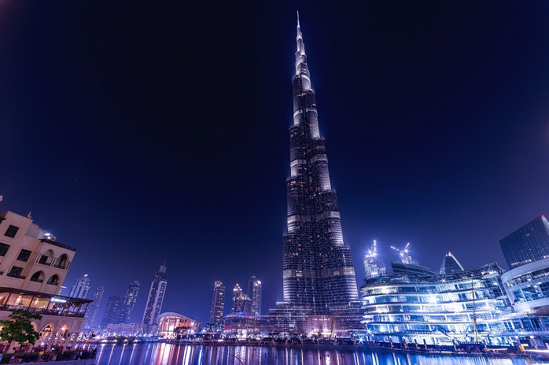 burj khalifa emirates dubai uae