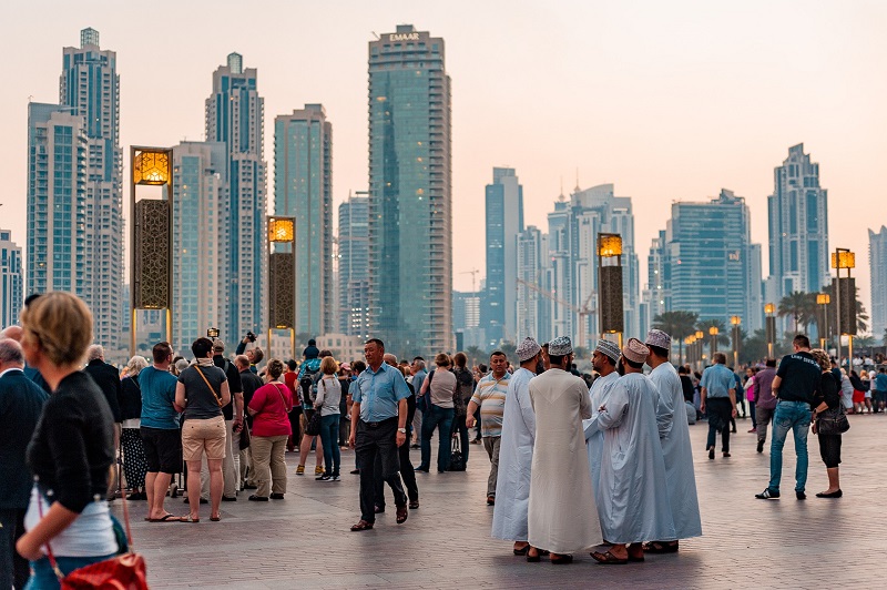 downtown dubai uae tourism city